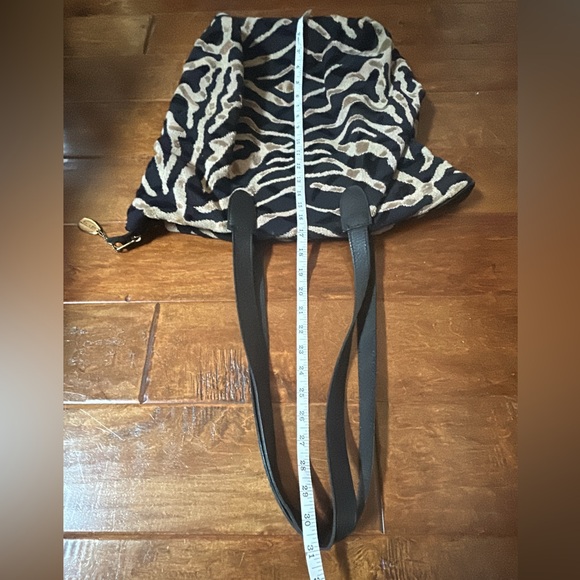 Gevive by Boyt Purse Tapestry Shoulder Tote Large Travel Bag Overnight Carry All - Picture 4 of 14